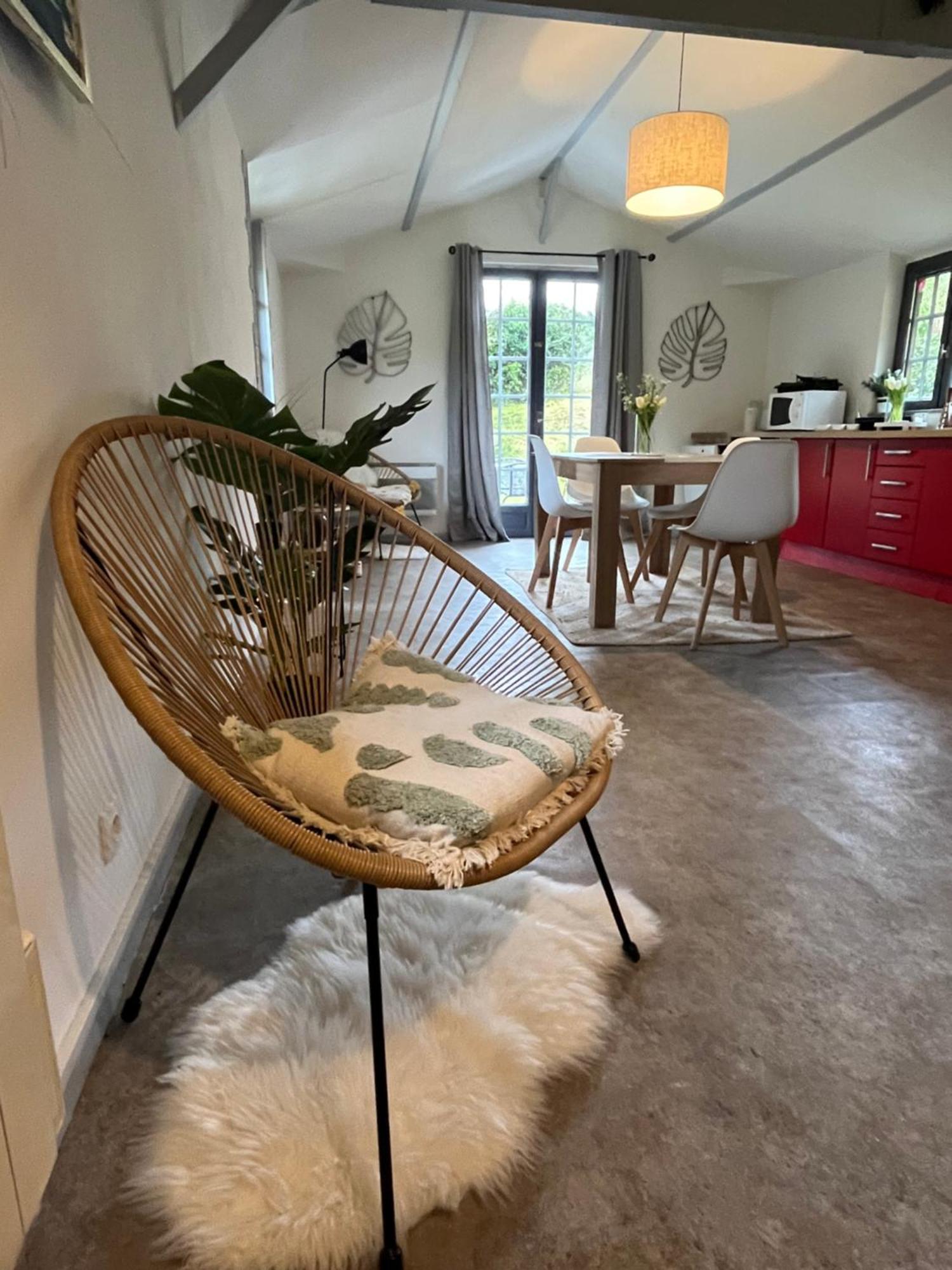 Cottage Entier 4 Pers - Cosy Atmosphere En Bord De Mer - 60 M2 Saint-Léonard Eksteriør bilde